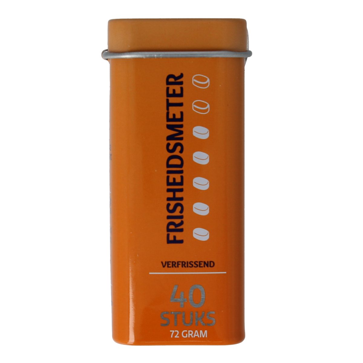 Anta Refresh orange candy in 72g package, colorful citrus-flavored snoepgoed with vibrant orange and white design.