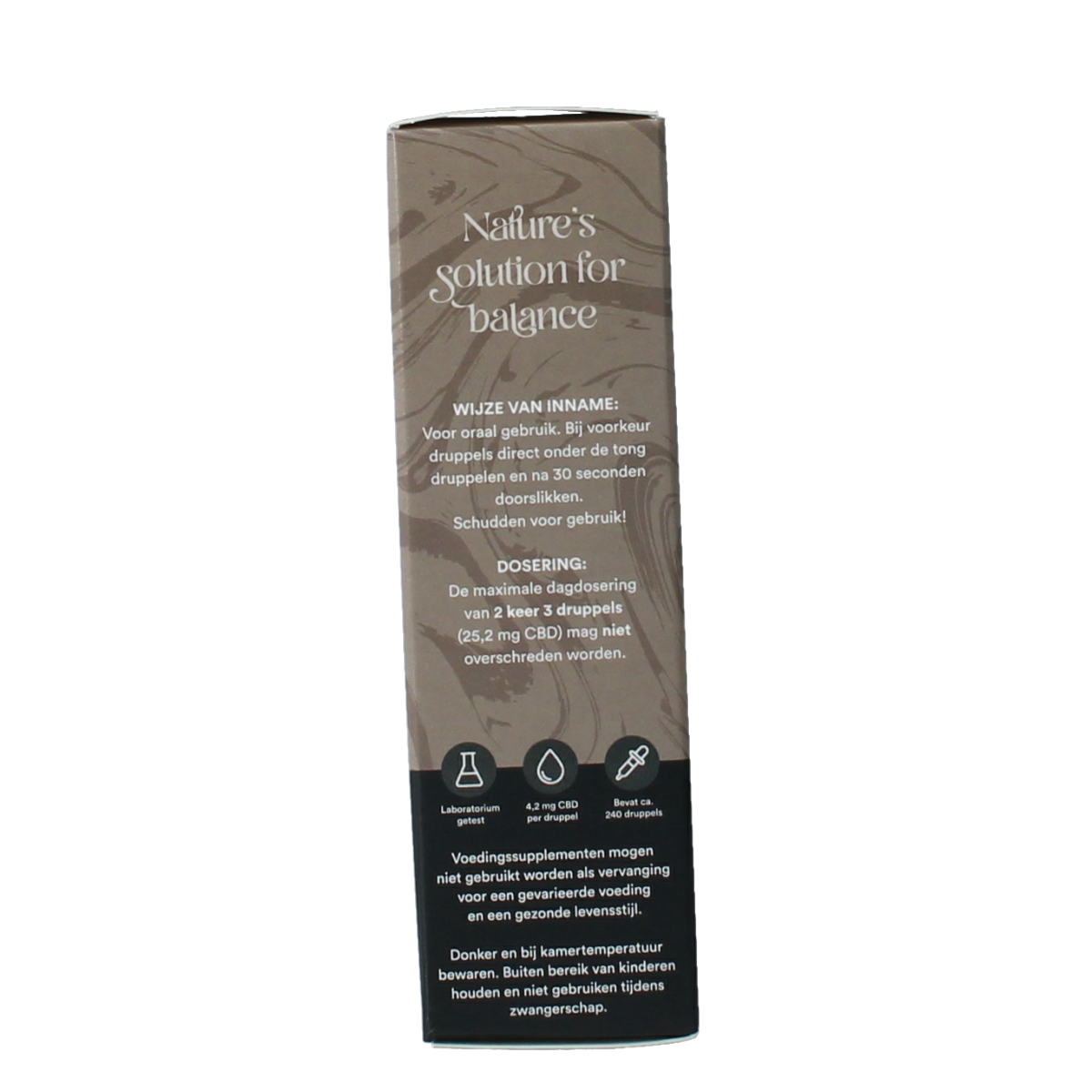 Zendrops CBD olie soft 10% in 10ml bottle, herbal supplement with dropper cap, featuring clear label and amber-colored liquid.