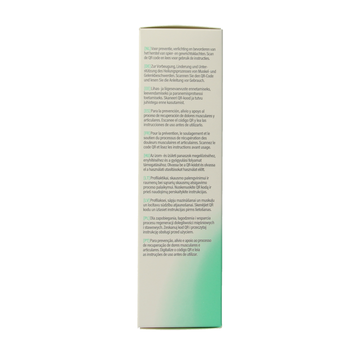 F.I.T Muscle care Sportsbalm tube for muscles and joints, 100ml, natural balm for muscle relief and soreness.