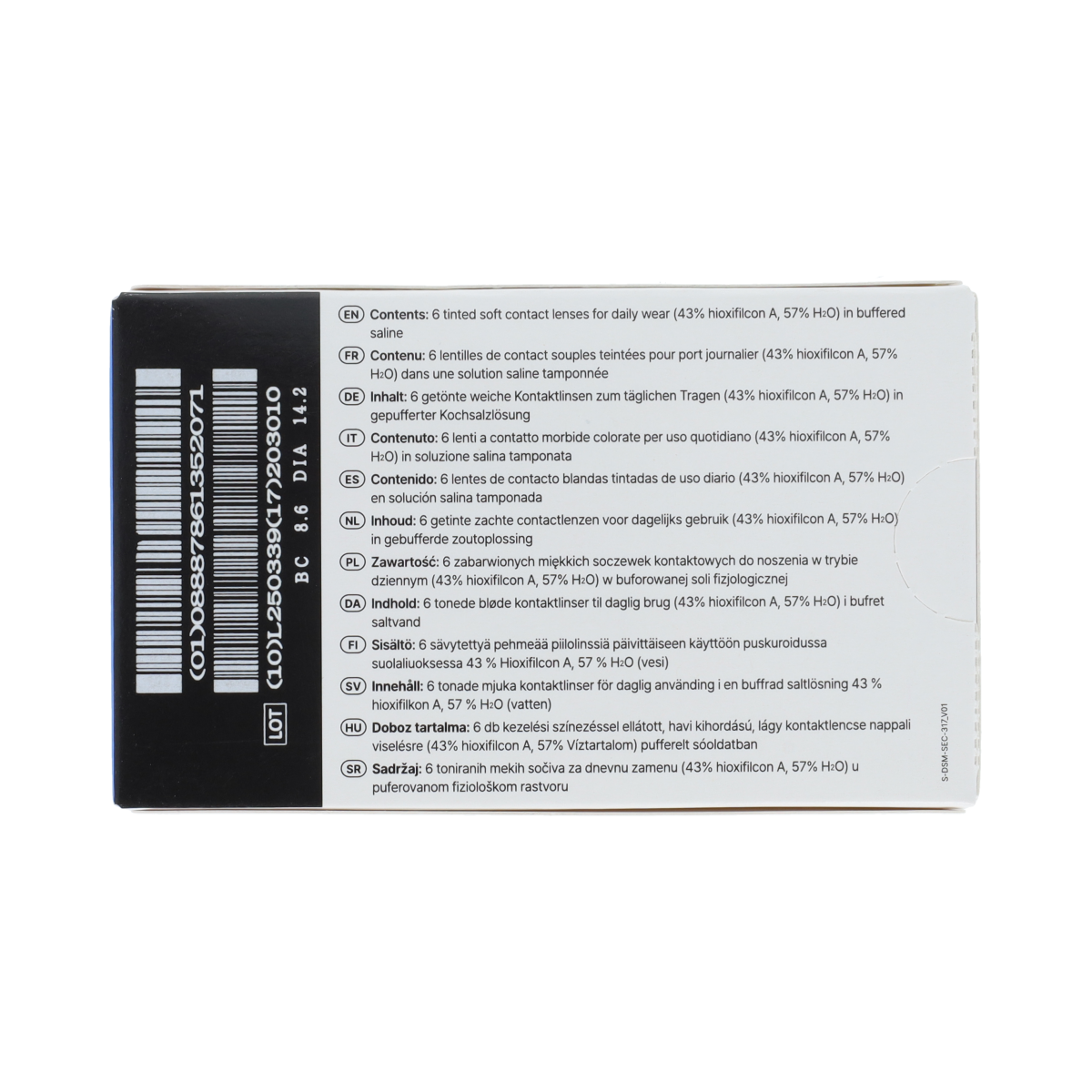 Eyefresh Eye Fresh maandlenzen 6-pack -3.75 6.00 Stuks
