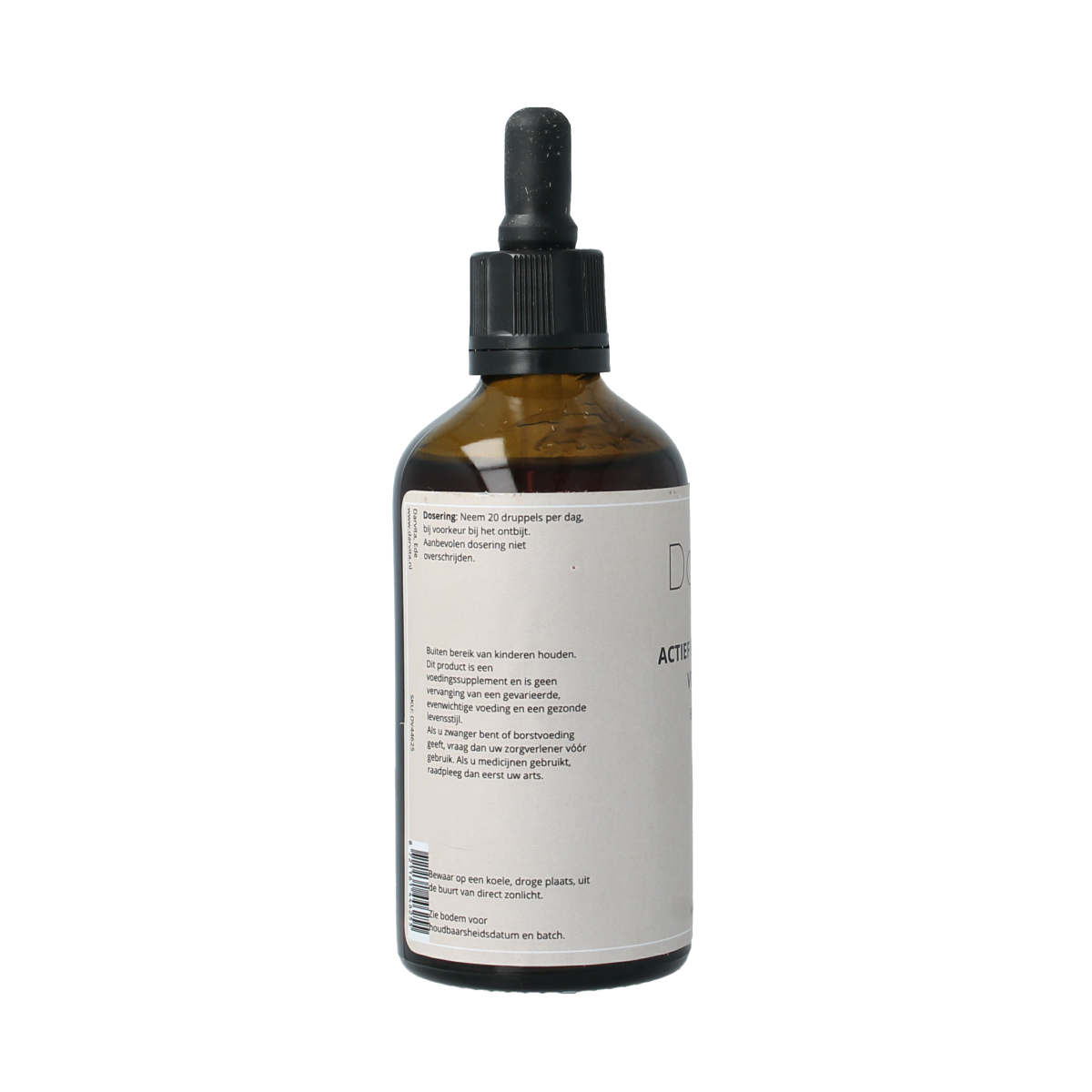 Darvita Folaat B12 with vitamin C, 100ml bottle of multivitamin supplement for energy and immune support.