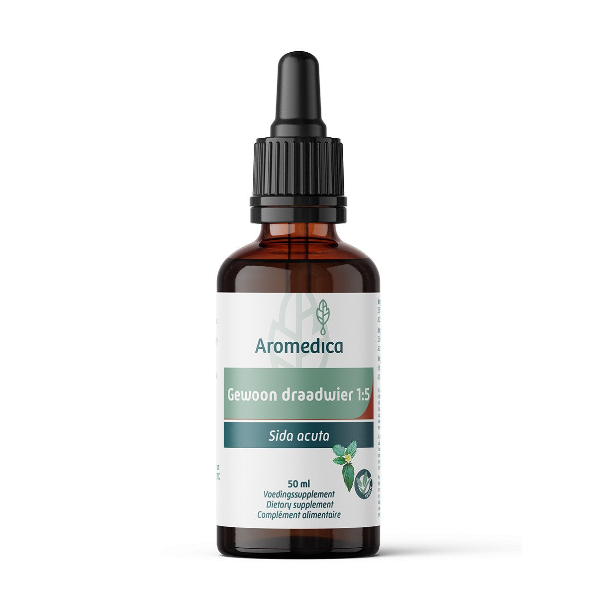Aromedica Gewoon draadwier herbal preparation in 50ml bottle, natural herbal remedy from Aromedica, shown in the image.