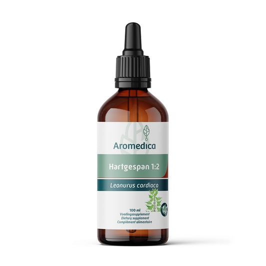 Aromedica Hartgespan herbal extract bottle, 100ml, part of Aromedica's herbal preparations, with label visible in the image.