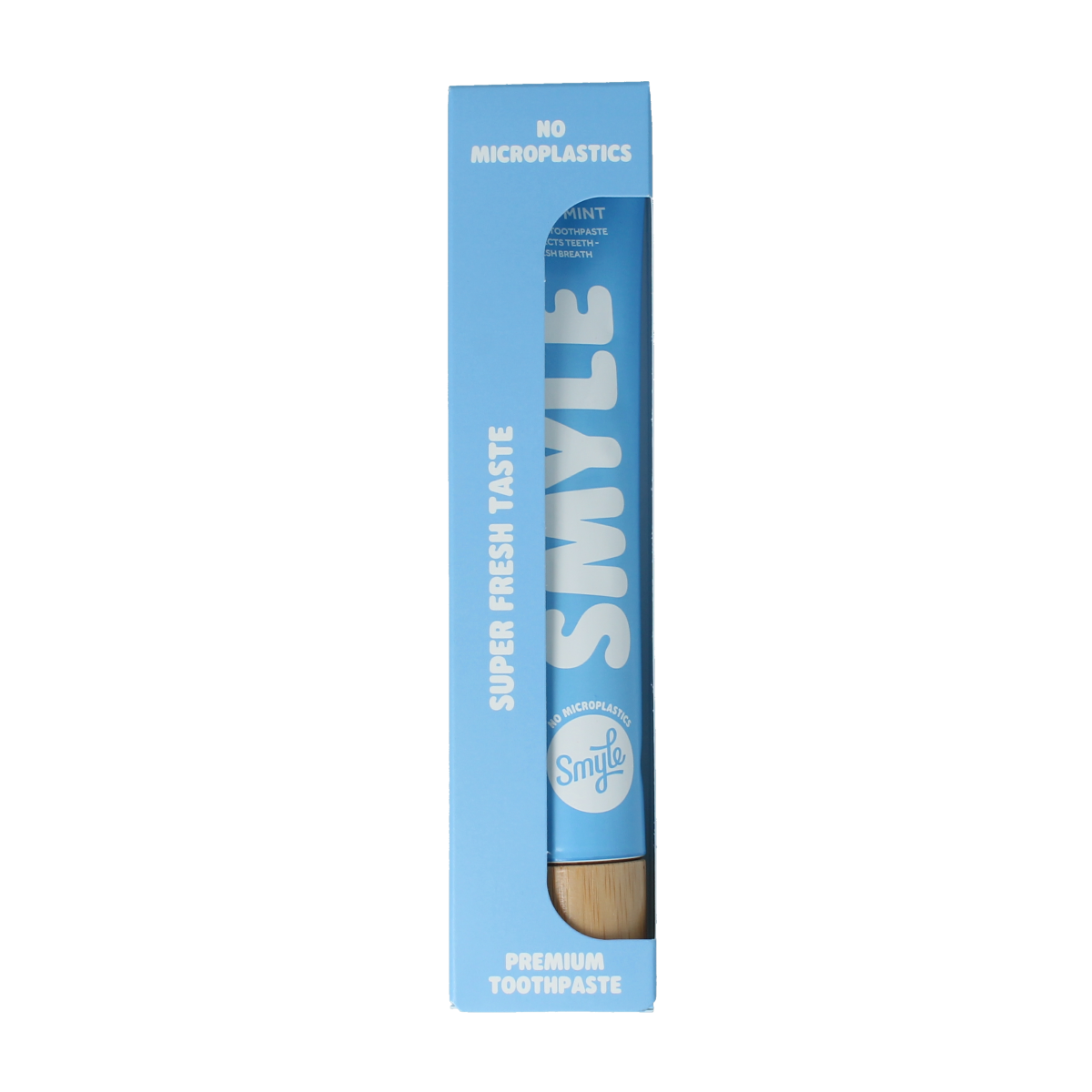 Smile Smyle Fresh Mint toothpaste tube, 80ml, showing the packaging and mint flavor branding.