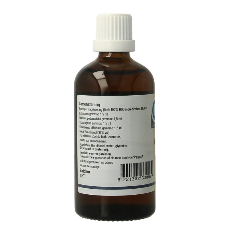 GO Allergo bio herbal preparation in a 100ml bottle, showcasing the herbal product packaging and label.
