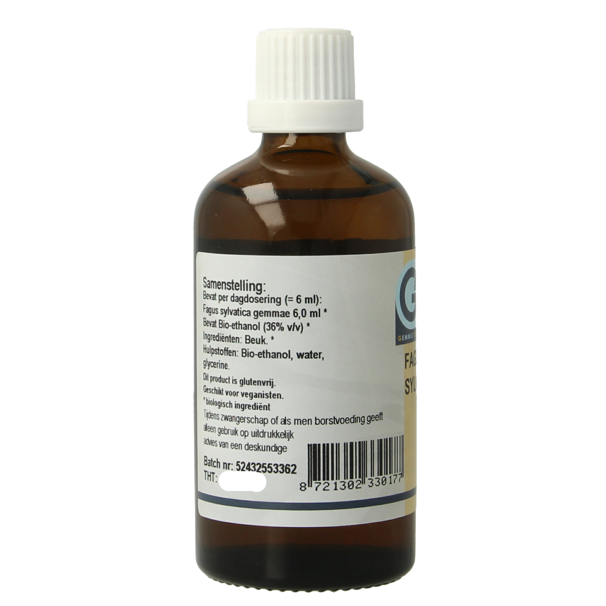 GO Fagus sylvatica bio herbal preparation in a 100ml bottle, natural herbal extract from GO brand.