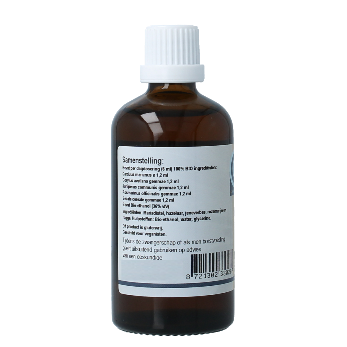 GO Hepato bio herbal remedy in 100ml bottle, featuring natural ingredients for liver support and wellness.
