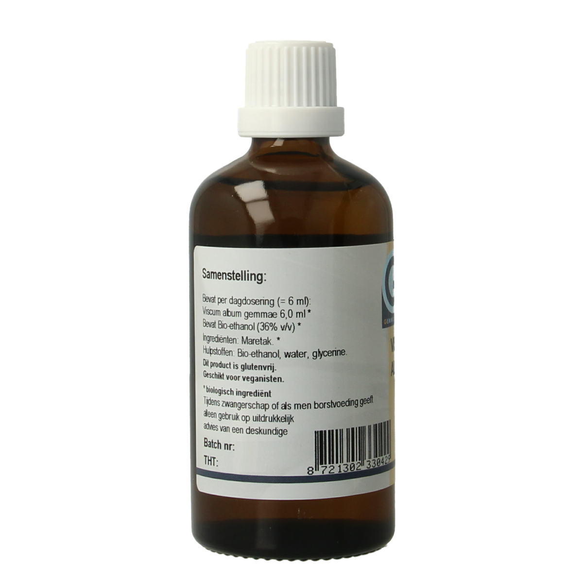 GO Viscum album bio herbal preparation in a 100ml bottle, showcasing the natural herbal extract with the GO brand label.