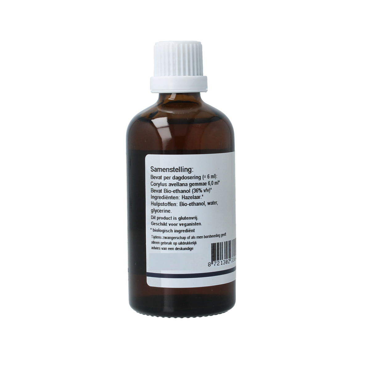GO Corylus avellana bio herbal preparation in 100ml bottle, featuring hazelnut-based herbal remedy from GO brand.