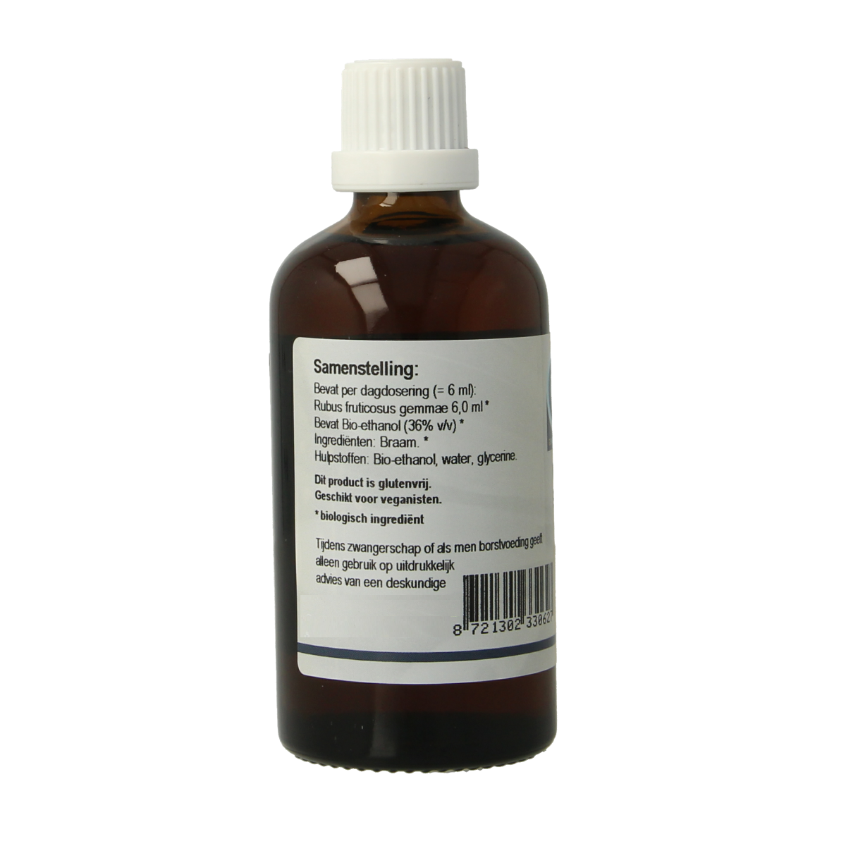 GO Rubus frucicosus bio herbal preparation in 100ml bottle, natural herbal supplement from GO brand.