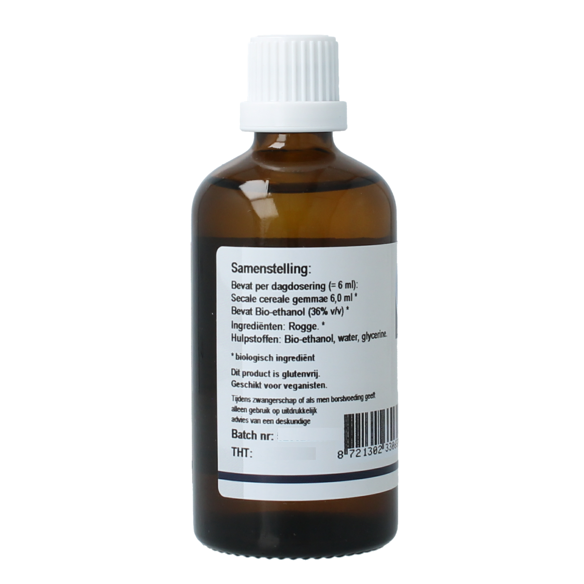 Bottle of GO Secale cereale bio herbal remedy in a 100ml container, part of GO's herbal preparations line.