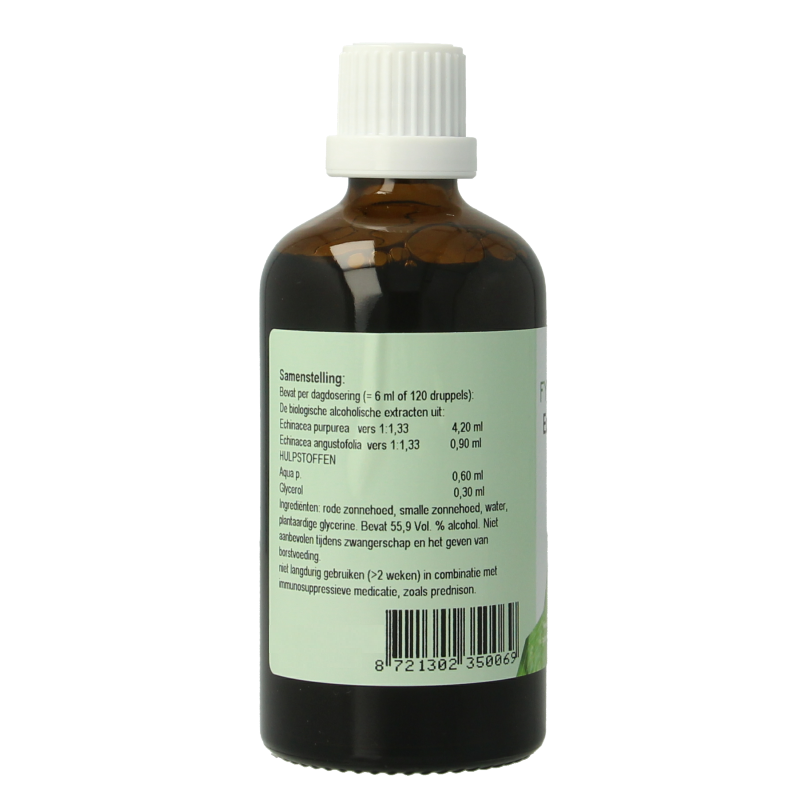 Fytomed Echinacea Forte bio herbal extract bottle, 100ml, in a natural herbal preparation from Fytomed.