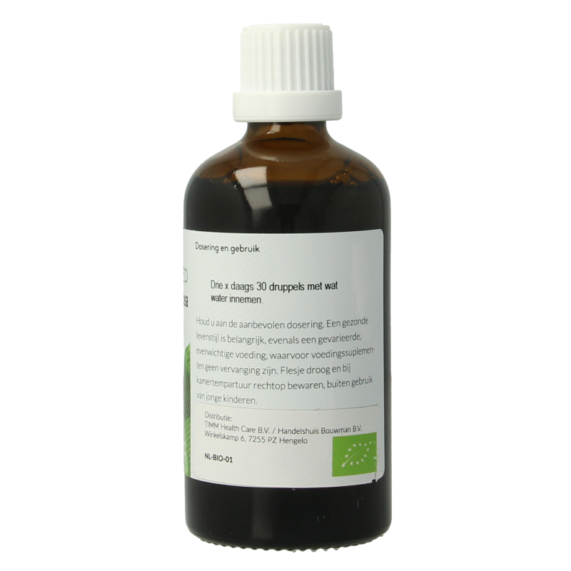 Fytomed Echinacea forte bio herbal preparation in a 100ml bottle, featuring fresh Echinacea flowers and herbal ingredients.