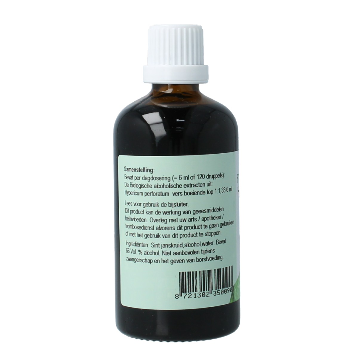 Fytomed Hypericum bio herbal supplement bottle with label, 100ml, part of Fytomed Kruidenpreparaten collection.