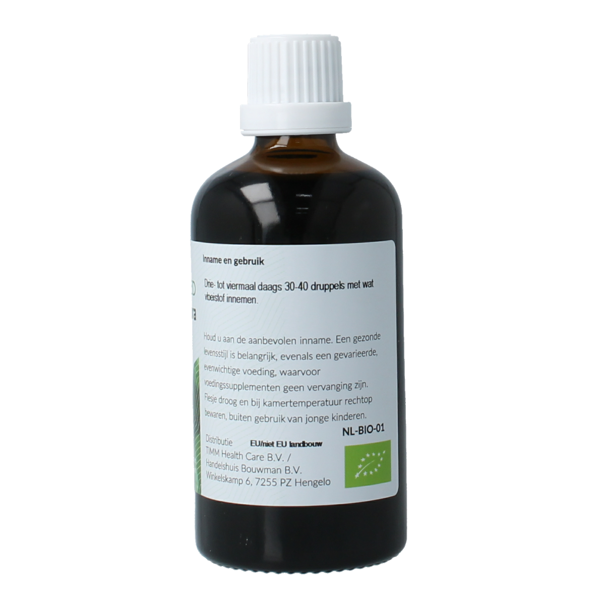 Fytomed Passiflora bio herbal preparation in a 100ml bottle, featuring natural Passiflora flowers and leaves for calming effects.