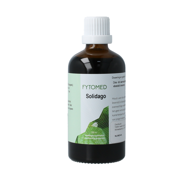 Fytomed Solidago bio herbal extract in 100ml bottle, part of Fytomed's herbal preparations collection.