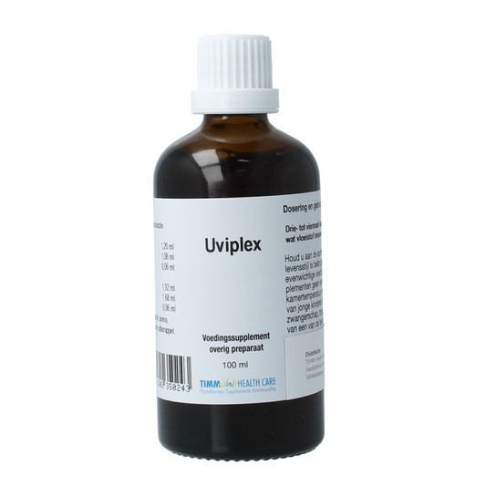 Fytomed Uviplex herbal supplement bottle with 100ml volume, natural herbal remedy for urinary health from Fytomed.