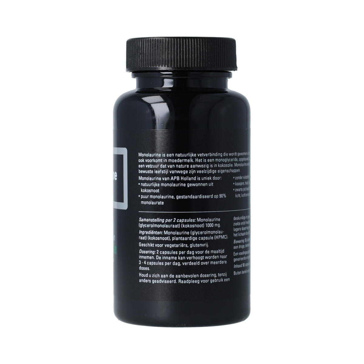 APB Holland Monolaurine puur 500mg 90.00 Capsules