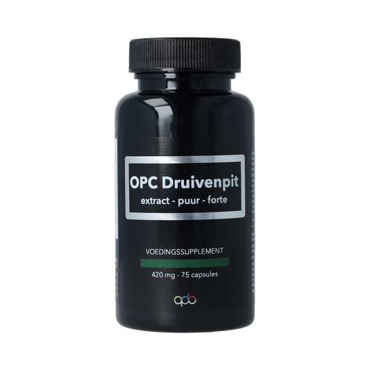 APB Holland OPC Druivenpit extract puur forte 75 caps - 420 mg 75.00 Capsules