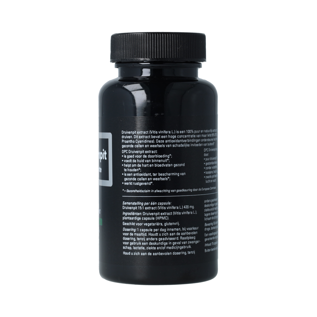 APB Holland OPC Druivenpit extract puur forte 75 caps - 420 mg 75.00 Capsules