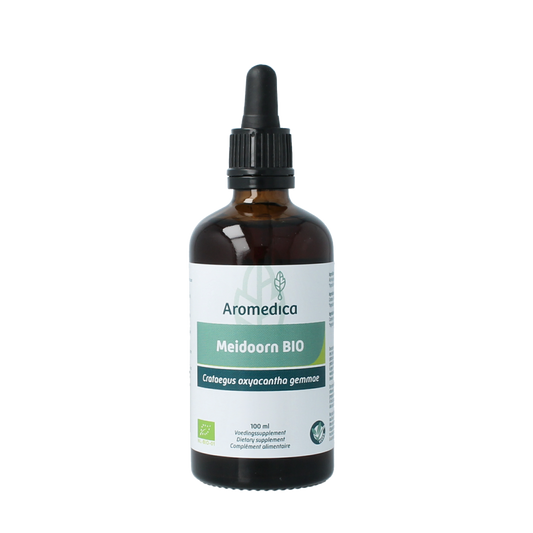 Aromedica Meidoorn gemmo tinctuur - Crataegus oxyacantha bio 100.00 Milliliter