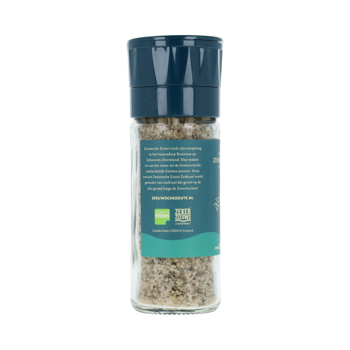 Zeeuwsche Zoute Keramische Zoutmolen zeekraal 65.00 Gram