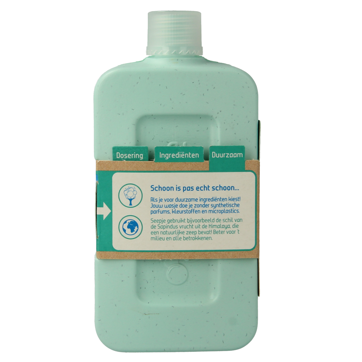Seepje universeel wasmiddel mini 100ml in a clear plastic bottle with a white cap and Seepje label for laundry use