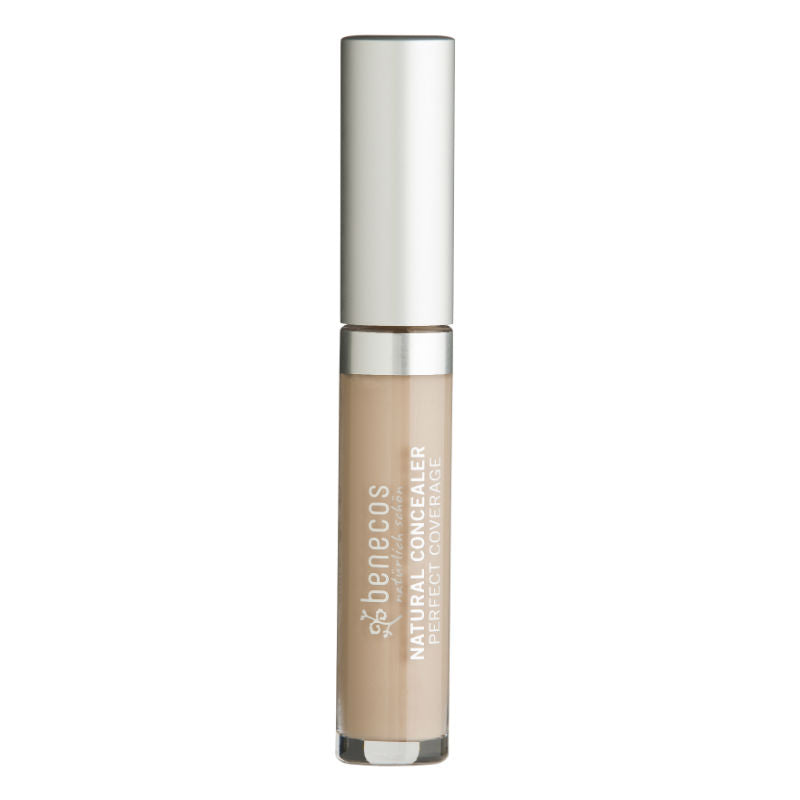 Benecos Natural Beauty beige concealer in a 5ml tube, featuring a natural make-up product for even skin tone.