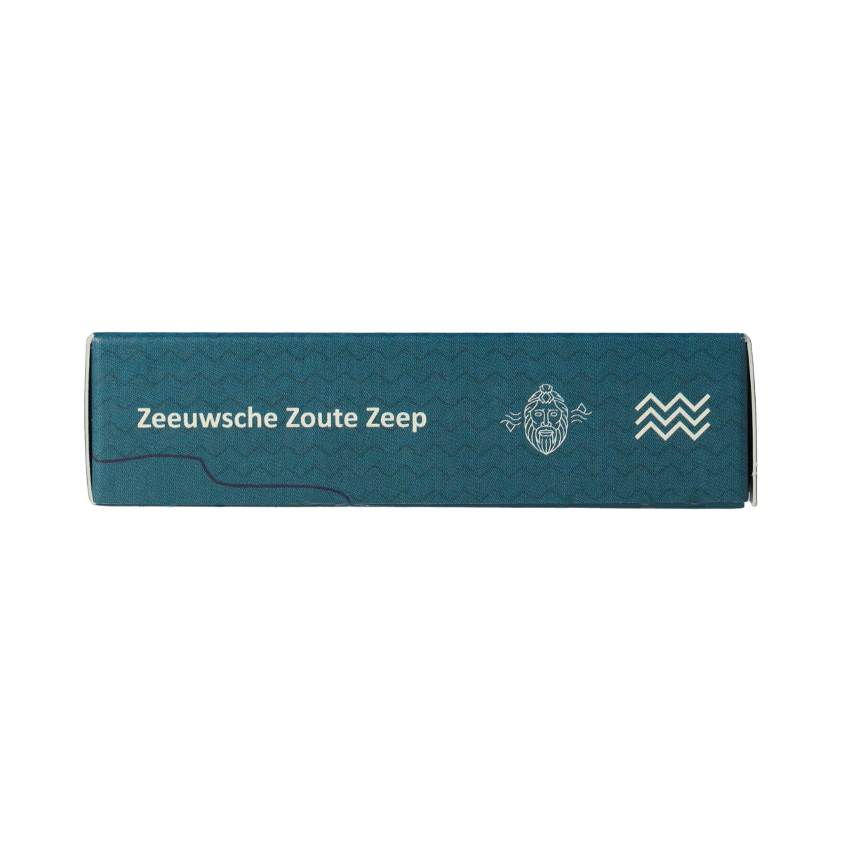 Zeeuwsche Zoute Zeep refill pack with one soap bar, natural Zeeuwsche Zoute soap for cleansing and skin care.