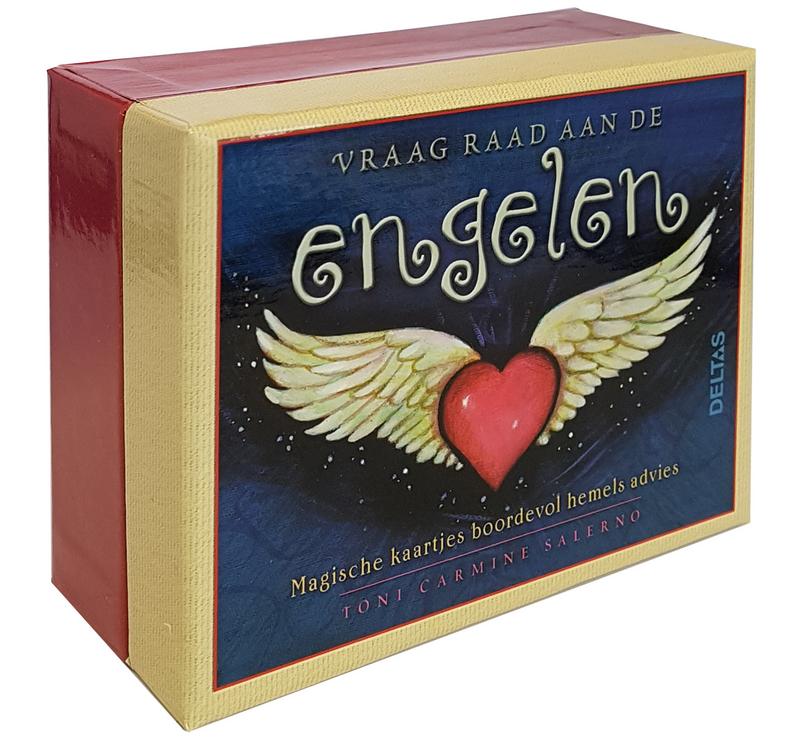 Deltas magische kaarten set with angelic imagery, featuring colorful illustrations and mystical symbols for guidance and insight.