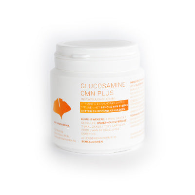 Naturapharma Glucosamine CMN plus mineralen multivitamin capsules in a bottle, dietary supplement for joint health and overall wellness
