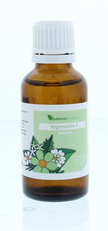 Balancepharma Nieren Regenoplex herbal supplement in 30ml bottle, natural herbal remedies for kidney support.