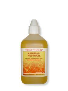 Toco Tholin Natumas neutraal body care product in 250ml bottle, natural skincare with neutral formula, brand Toco Tholin.