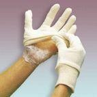 Kliniglove Verbandhandschoen maat S 6.5, pair of medical compression gloves for bandaging and support in healthcare.