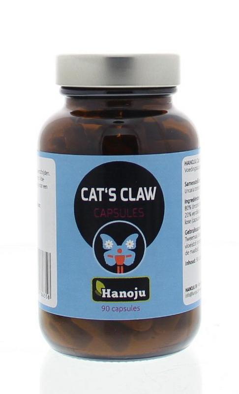 Hanoju Cat's claw 400mg 90.00 Vegetarische capsules