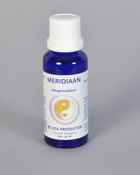 Vita Meridiaan maagmeridiaan kruidenpreparaat in 30ml fles, featuring herbal ingredients for digestive support.