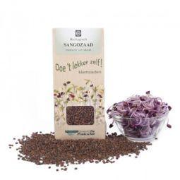 Organic Peuleschil Sangozaad potatoes in 125g package, fresh aardappelen for cooking and healthy meals.