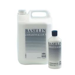 Chemodis Baseline massage milk in 500ml bottle, a body care product with smooth, creamy texture for relaxing massages.