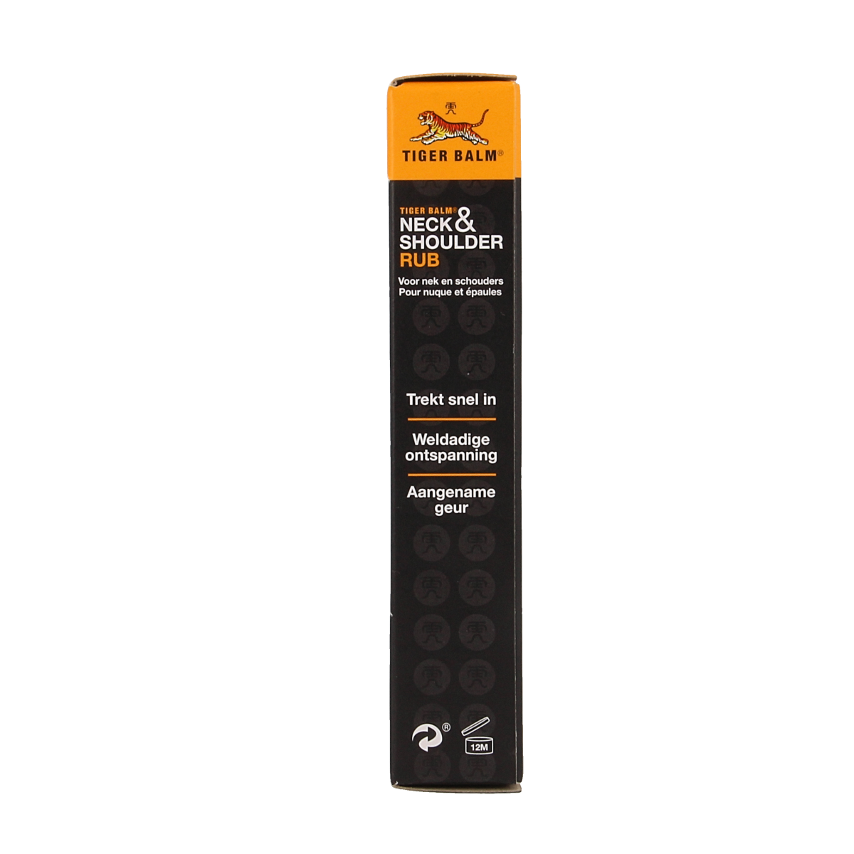 Tiger Balm Tijgerbalsem neck and shoulder rub in 50g jar, muscle and joint relief for soothing massage therapy.
