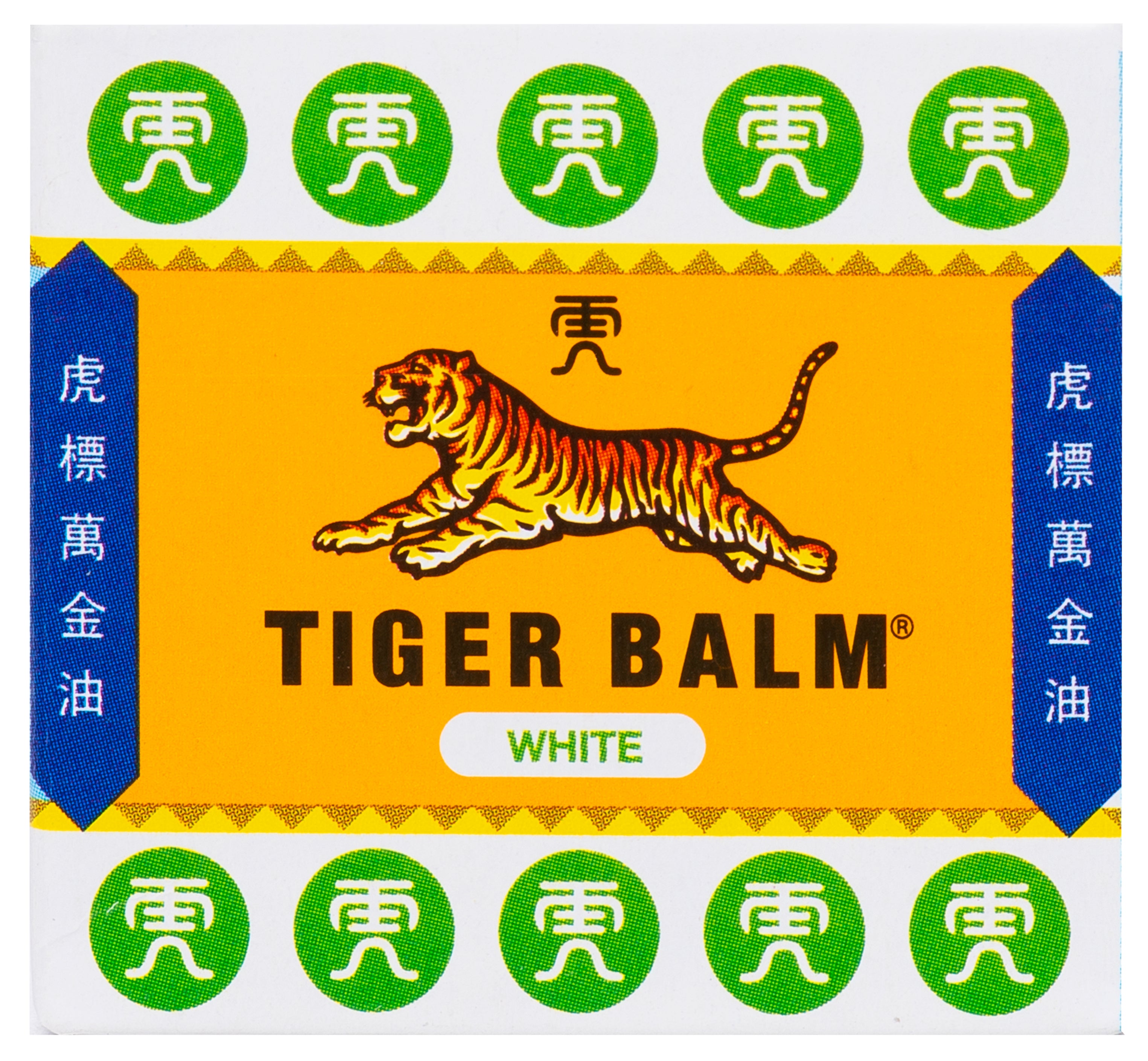 Tiger Balm Tijgerbalsem 19g jar, muscle and joint care, herbal topical ointment for soothing pain relief.