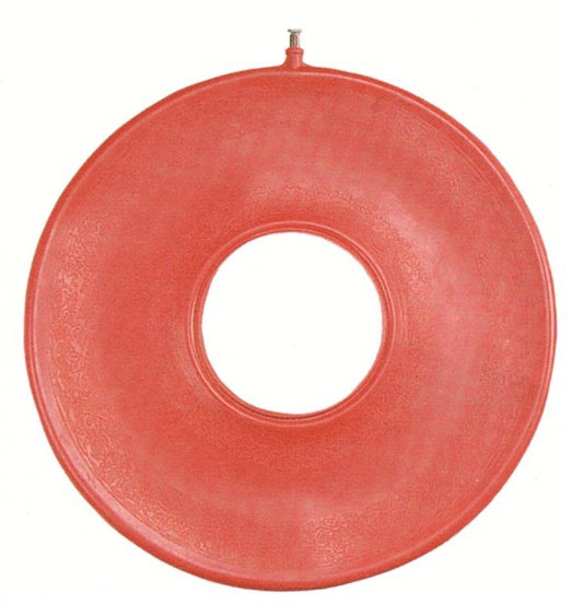 Able 2 inflatable rubber ringkussen, 41cm diameter, designed for comfort and support in water or lounging environments.