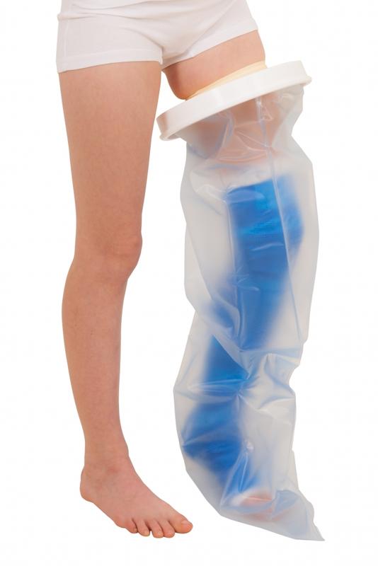 Able 2 Gipshoes heel protectors for shower and bath, one pair, designed to safeguard heels from water and damage.