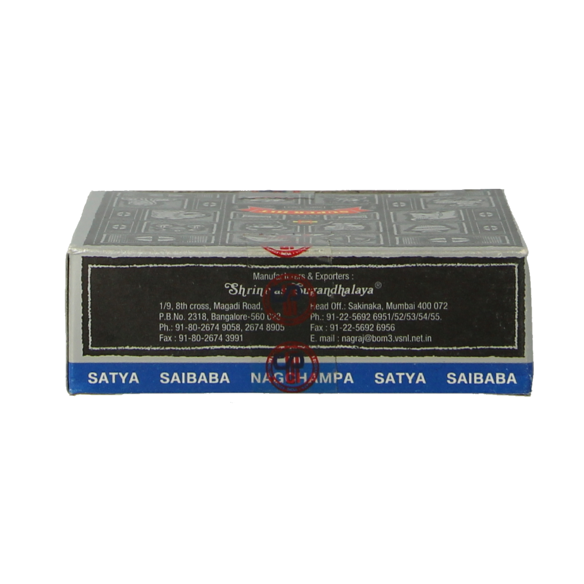 Natures Incense Kegelwierook Nag Champa incense sticks, 12-pack, natural aromatic incense for meditation and relaxation.
