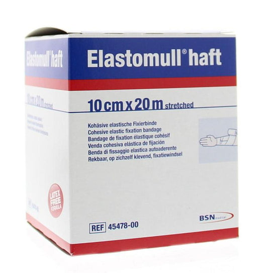 Elastomull Fixatiewindsel haft 20m x 10cm 45478 1.00 Stuks