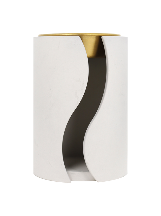 Chi Lumi aroma diffuser set with sleek design, used as a geurverspreider to disperse essential oils and create a calming atmosphere.