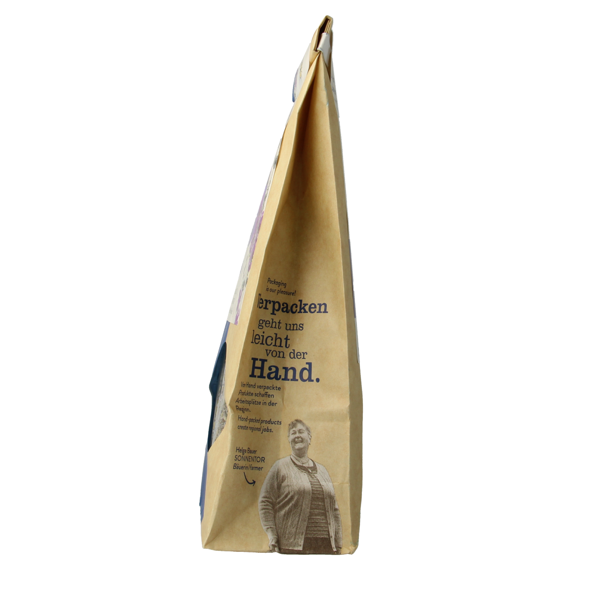 Organic Sonnentor lavender blossom tea in a 70g package, showcasing dried lavender flowers for a calming herbal infusion.