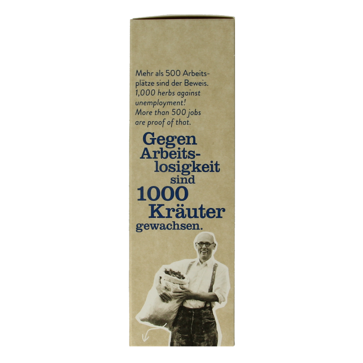 Loose Sonnentor Gunpowder green tea in a 100g package, showing green tea leaves in a natural, fresh appearance.