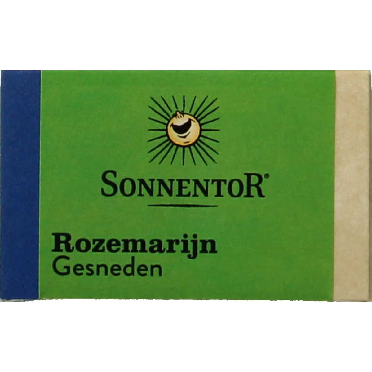 Organic Sonnentor rosemary in a 25g package, versatile herb for cooking and seasoning in the kitchen.