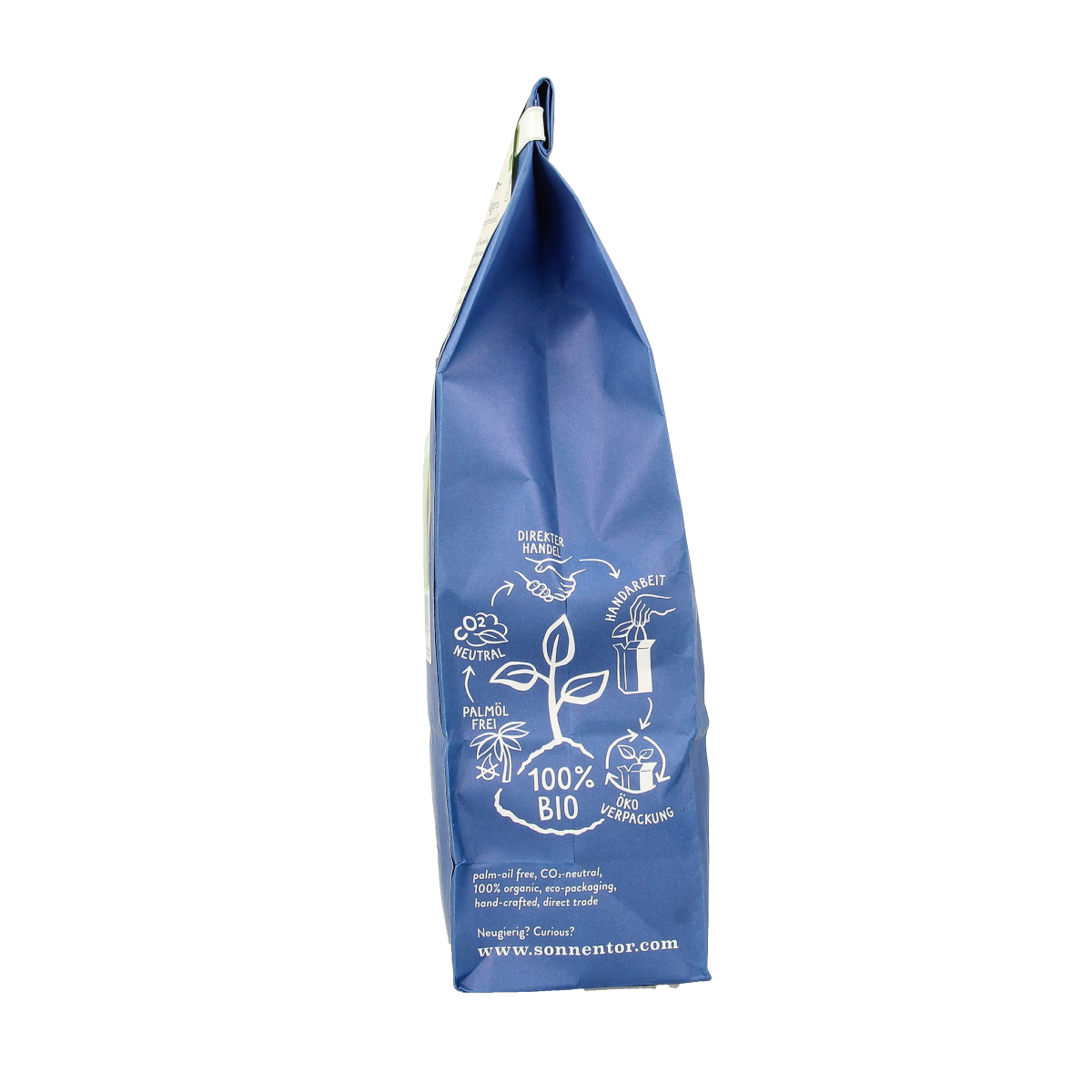 Sonnentor Vrouwenmantel losse biologische thee in 40g package, featuring herbal tea leaves with dried flowers and herbs.