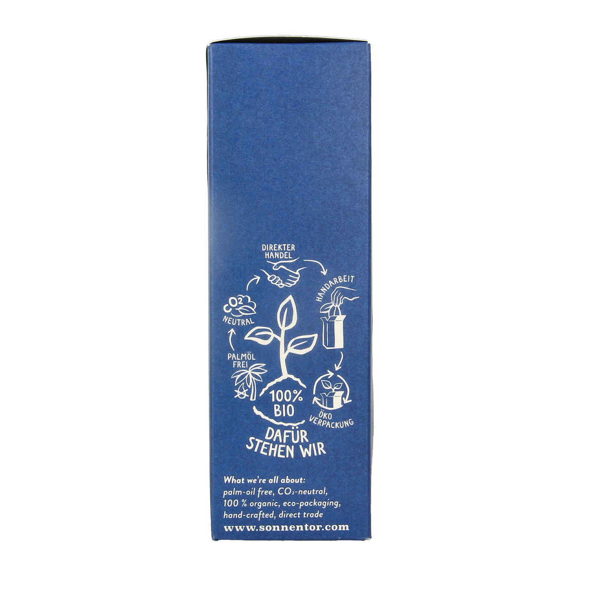 Sonnentor organic jasmine green tea leaves in a clear container, showcasing fresh, aromatic loose tea for brewing.
